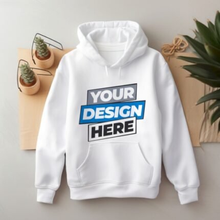 Hoodie Flat mockup