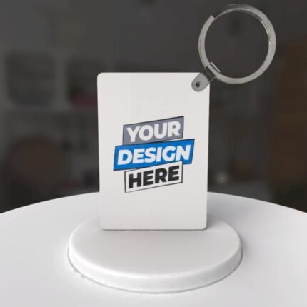 Keyring Rectangle mockup