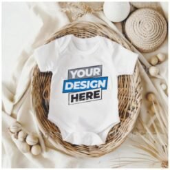 Baby Bodysuit One mockup