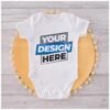 Baby Bodysuit Two mockup