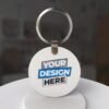 Keyring Round mockup