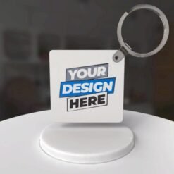 Keyring Square mockup