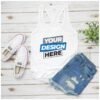 Tank Top Female Two mockup